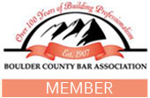 Boulder County Bar Association Member